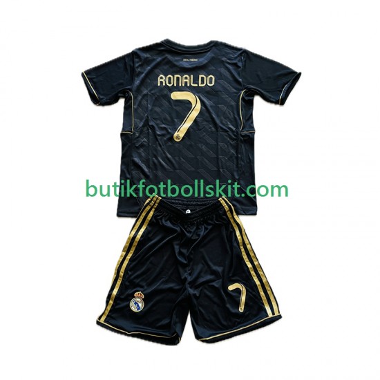 Real Madrid Cristiano Ronaldo 7 2012 Retro Barn Borta Matchtröja 2011 Kortärmad
