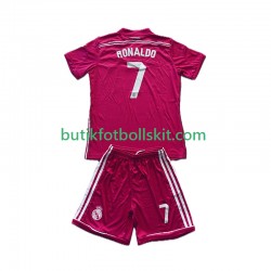 Real Madrid Cristiano Ronaldo 7 2014 2015 Retro Barn Borta Matchtröja Kortärmad