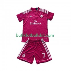 Real Madrid Cristiano Ronaldo 7 2014 2015 Retro Barn Borta Matchtröja Kortärmad