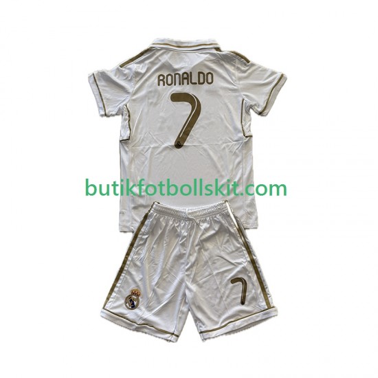 Real Madrid Cristiano Ronaldo 7 2012 Retro Barn Hemma Matchtröja 2011 Kortärmad