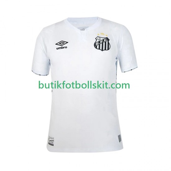 Santos FC Män Hemma Matchtröja 2024/25 Kortärmad