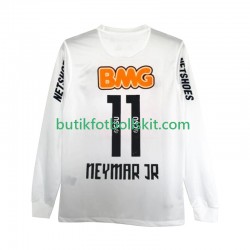 Santos FC Neymar JR 11 2012 Retro Män Hemma Matchtröja 2011 Långärmad