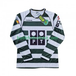 Sporting Lissabon 2001 2003 Retro Män Hemma Matchtröja Långärmad