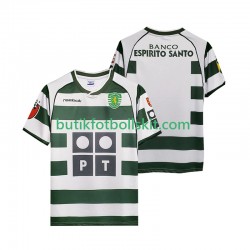 Sporting Lissabon 2001 2003 Retro Män Hemma Matchtröja Kortärmad