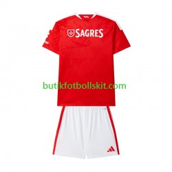 Benfica Barn Hemma Matchtröja 2026/27 Kortärmad