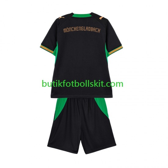 Ryssland Bo Monchengladbach Barn Borta Matchtröja 2026/27 Kortärmad