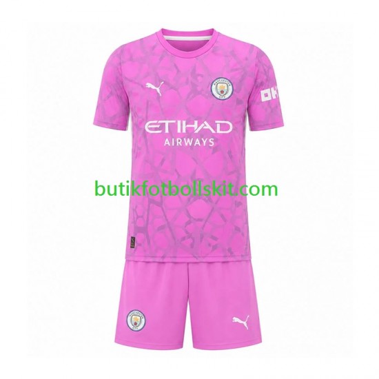 Manchester City Målvakt Barn Borta Matchtröja 2026/27 Kortärmad