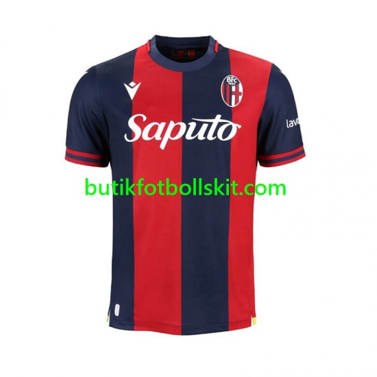 Bologna Män Hemma Matchtröja 2024/25 Kortärmad
