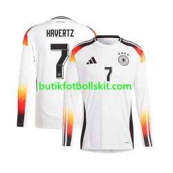 Tyskland Havertz 7 Män Hemma Matchtröja Euro 2024 Långärmad