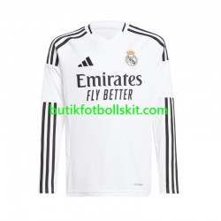 Real Madrid Män Hemma Matchtröja 2024/25 Långärmad
