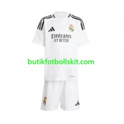 Real Madrid Barn Hemma Matchtröja 2024/25 Kortärmad