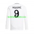 Real Madrid Mbappé Kylian 9 Män Hemma Matchtröja 2024/25 Långärmad