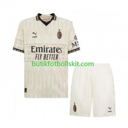 AC Milan Barn Fjärdes Matchtröja 2023/24 Kortärmad