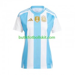 Argentina Copa America Kvinnor Hemma Matchtröja 2024 Kortärmad