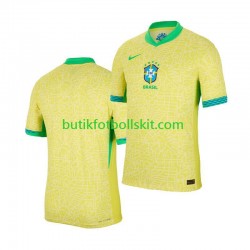 Brasilien Copa America Män Hemma Matchtröja 2024 Kortärmad