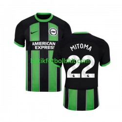 Brighton Hove Albion Mitoma 22 Män Borta Matchtröja 2023/24 Kortärmad