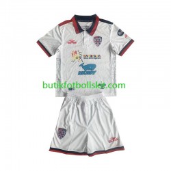 Cagliari Barn Borta Matchtröja 2023/24 Kortärmad