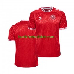 Danmark Män Hemma Matchtröja Euro 2024 Kortärmad