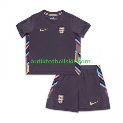 England Barn Borta Matchtröja Euro 2024 Kortärmad