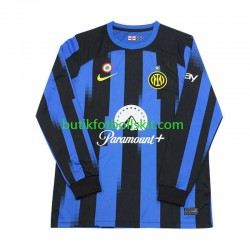 Inter Milan Män Hemma Matchtröja 2023/24 Långärmad