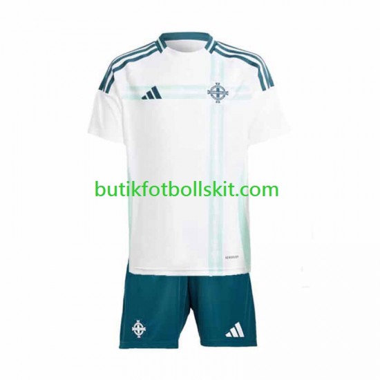 Nordirland Barn Borta Matchtröja 2024 Kortärmad