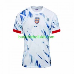 Norge Män Borta Matchtröja 2024 Kortärmad