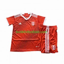 Peru Barn Borta Matchtröja 2023 Kortärmad