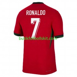Portugal Cristiano Ronaldo 7 Män Hemma Matchtröja Euro 2024 Kortärmad