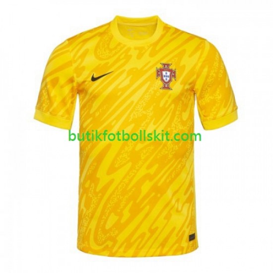 Portugal Målvakt Män Hemma Matchtröja Euro 2024 Kortärmad