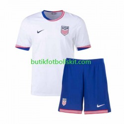 USA Barn Hemma Matchtröja 2024 Kortärmad