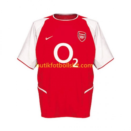 Arsenal Retro Män Hemma Matchtröja 2002 Kortärmad