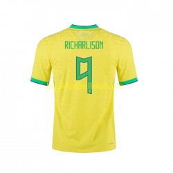Brasilien RICHARLISON 9 Män Hemma Matchtröja 2022 Kortärmad