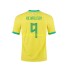 Brasilien RICHARLISON 9 Män Hemma Matchtröja 2022 Kortärmad