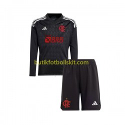 CR Flamengo Målvakt Barn Borta Matchtröja 2023/24 Långärmad