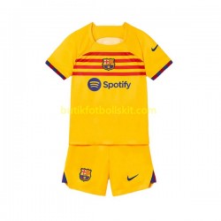 FC Barcelona Barn Fjärdes Matchtröja 2022/23 Kortärmad