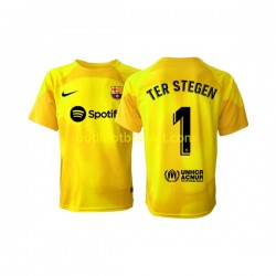 FC Barcelona Ter Stegen 1 Målvakt Män Fjärdes Matchtröja 2022/23 Kortärmad