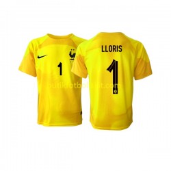 Frankrike Hugo Lloris 1 Målvakt Män Tredje Matchtröja World Cup 2022 Kortärmad