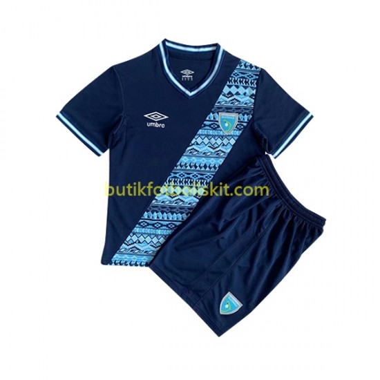Guatemala Barn Borta Matchtröja 2023 Kortärmad