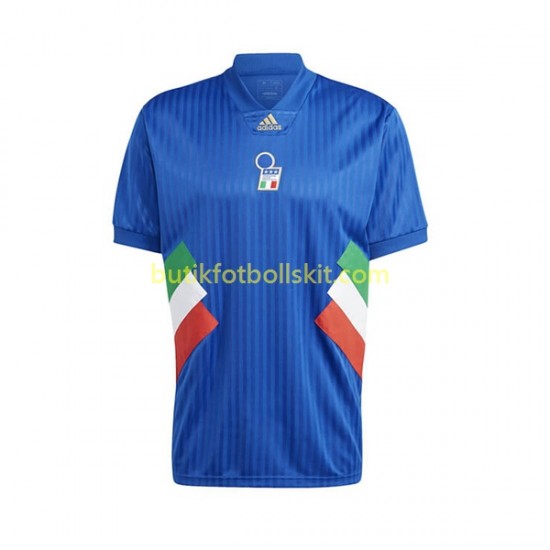 Italien Icon Retro Män Hemma Matchtröja 2022/23 Kortärmad