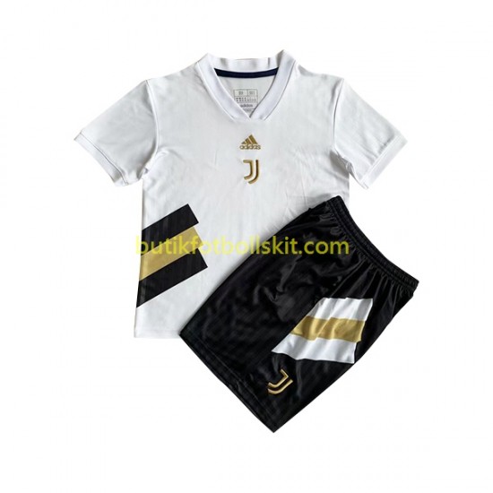 Juventus Icon Retro Barn Hemma Matchtröja 2022/23 Kortärmad