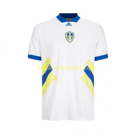 Leeds United Icon Retro Män Hemma Matchtröja 2022/23 Kortärmad