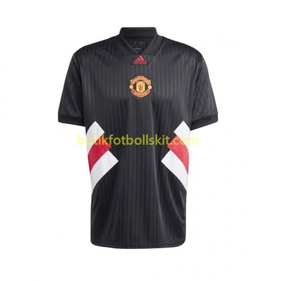 Manchester United Icon Retro Män Hemma Matchtröja 2022/23 Kortärmad