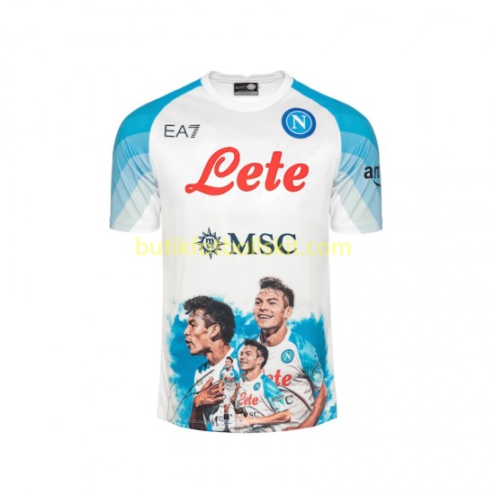SSC Napoli Face Game Lozano 11 Män Hemma Matchtröja 2022/23 Kortärmad