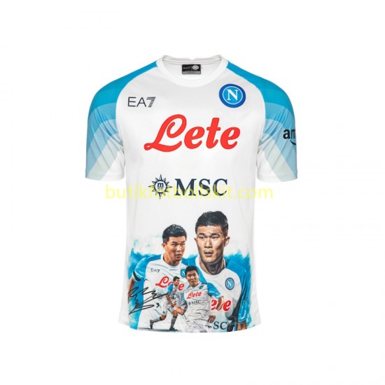 SSC Napoli Face Game Minjae 3 Män Hemma Matchtröja 2022/23 Kortärmad
