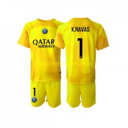 Paris Saint-Germain K.NAVAS 1 Målvakt Barn Tredje Matchtröja 2022/23 Kortärmad