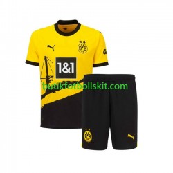 Borussia Dortmund Barn Hemma Matchtröja 2023/24 Kortärmad