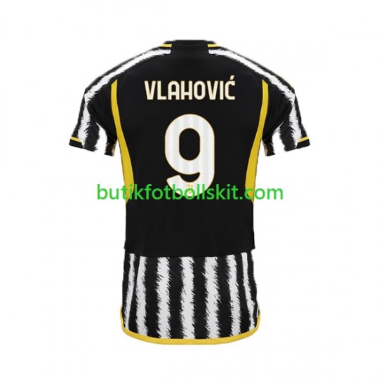 USA Juventus Dn Vlahovic 9 Män Hemma Matchtröja 2023/24 Kortärmad