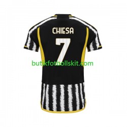 Juventus Federico Chiesa 7 Män Hemma Matchtröja 2023/24 Kortärmad