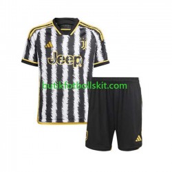 Juventus Barn Hemma Matchtröja 2023/24 Kortärmad