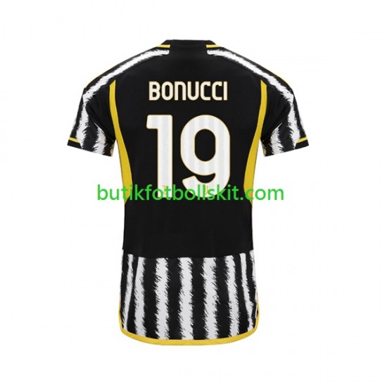 Juventus Leonardo Bonucci 19 Män Hemma Matchtröja 2023/24 Kortärmad